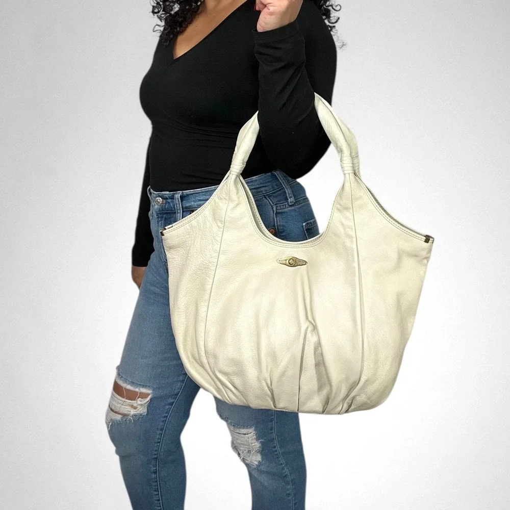 ELLIOTT LUCCA Leather Slouchy‎ Boho Shoulder Bag